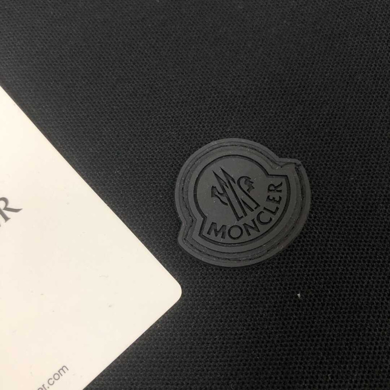 Moncler Logo Polo Shirt Black