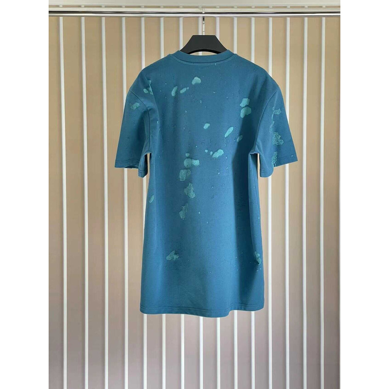 Givenchy Paris Print T-Shirt Blue