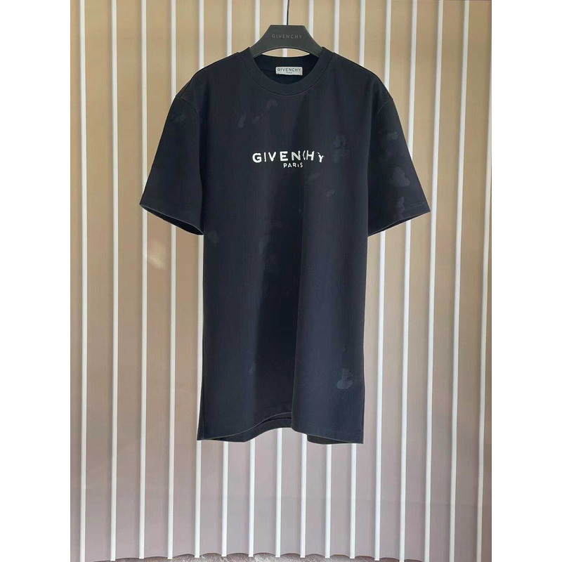 Givenchy Paris Print T-Shirt Black