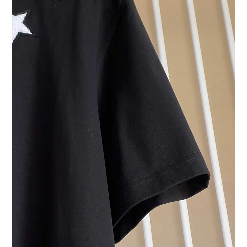 Givenchy Stars Embroidered T-Shirt Black