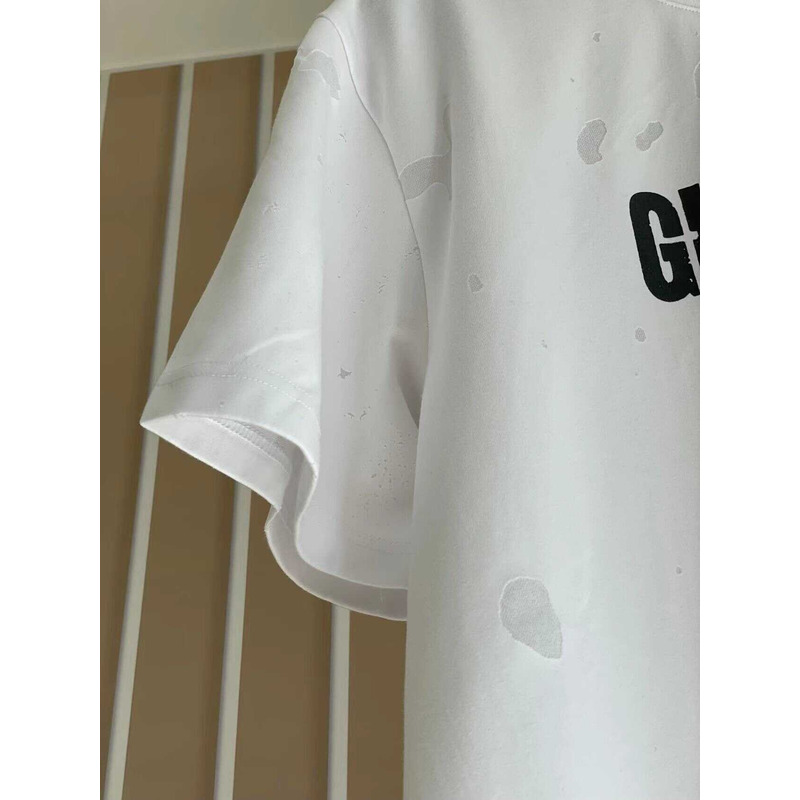 Givenchy Paris Print T-Shirt White