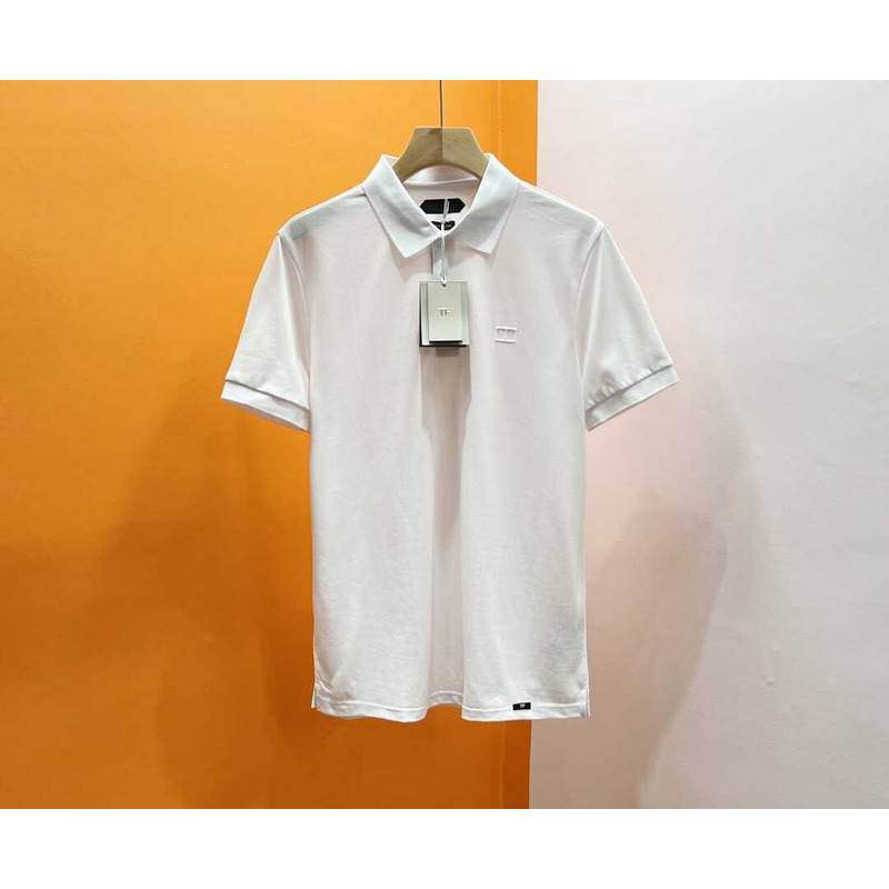 Tom Ford Cotton Polo Shirt White