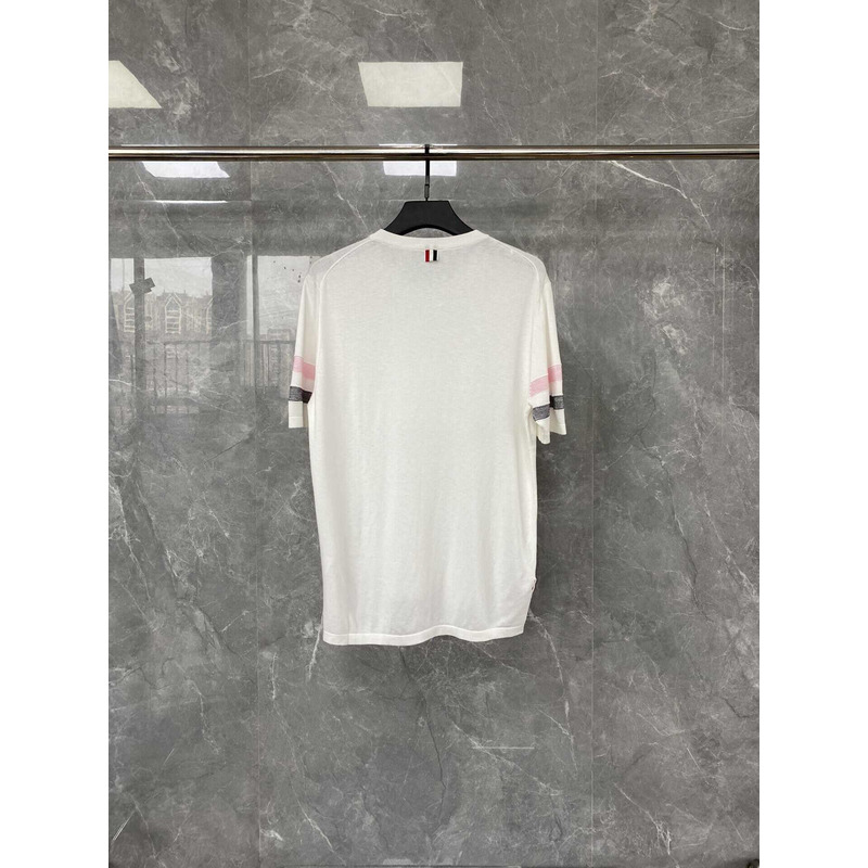 Thom Browne Crewneck T-Shirt White