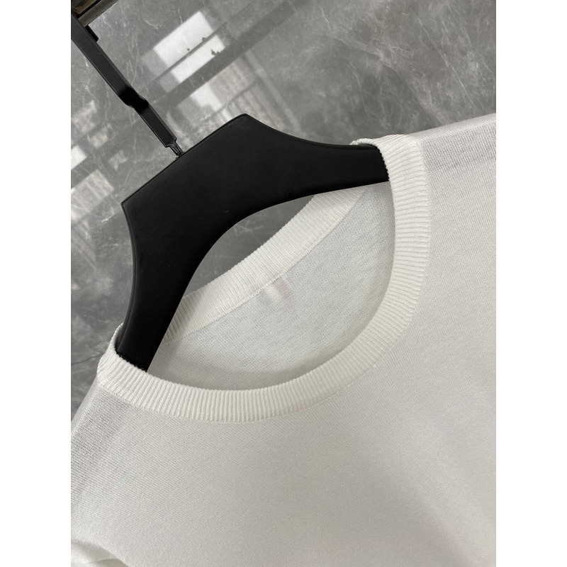 Thom Browne Crewneck T-Shirt White