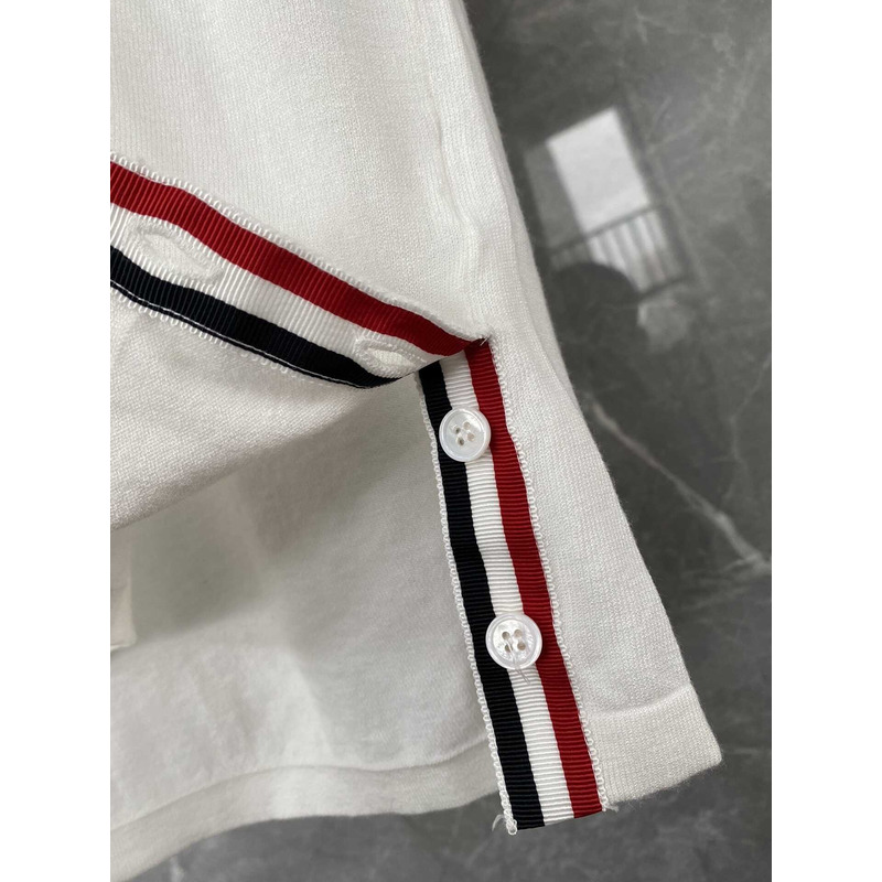 Thom Browne Crewneck T-Shirt White