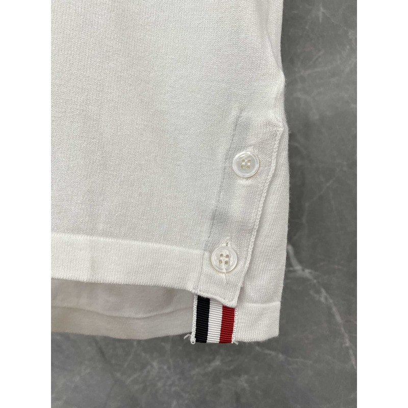 Thom Browne Crewneck T-Shirt White