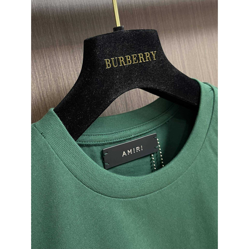 Amiri Staggered T-Shirt Green