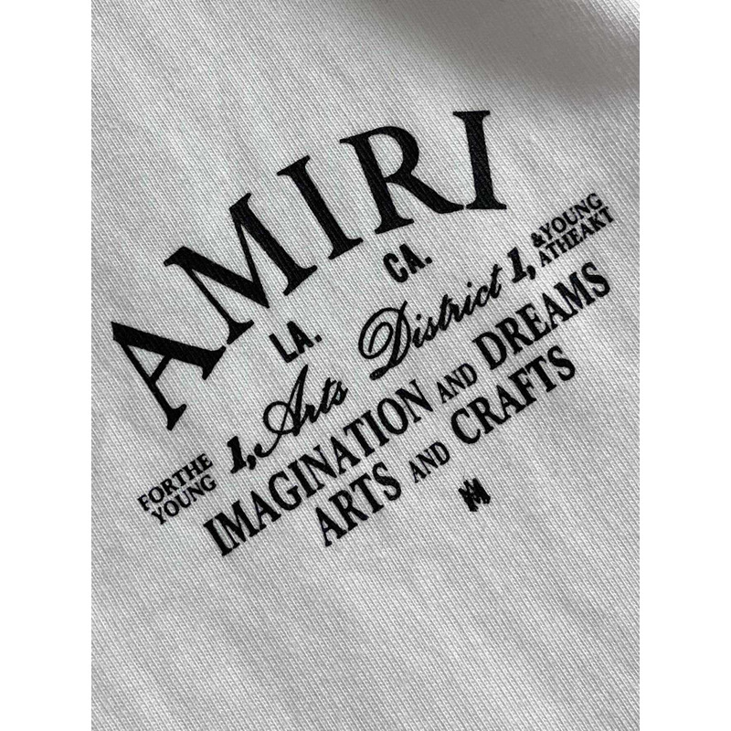 Amiri Arts Dis Trict T-Shirt White