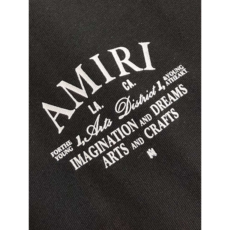 Amiri Arts Dis Trict T-Shirt Black