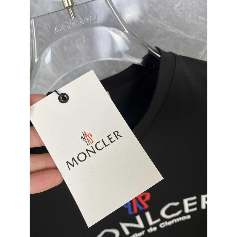 Moncler T-shirt Cotton Black