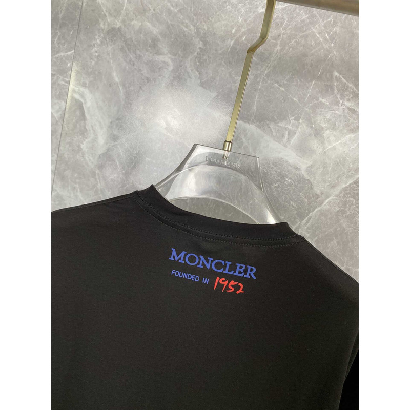 Moncler T-shirt Cotton Black