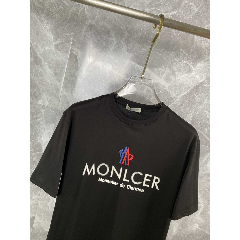 Moncler T-shirt Cotton Black