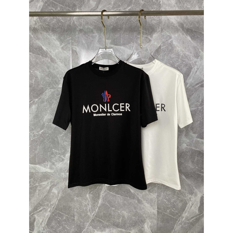 Moncler T-shirt Cotton Black