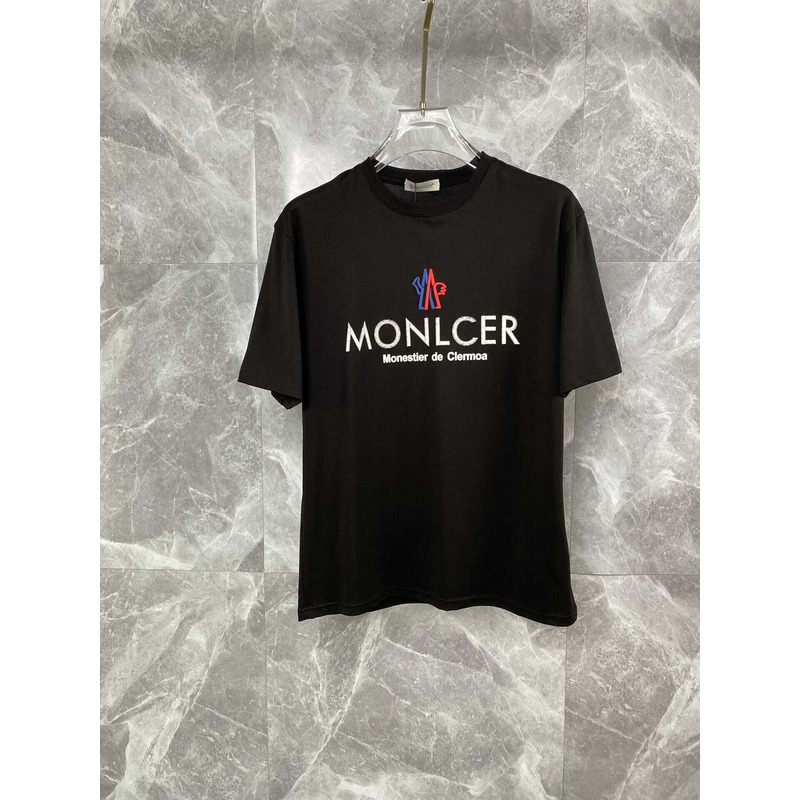 Moncler T-shirt Cotton Black