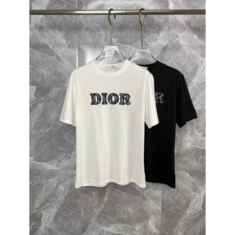 D*or cotton t-shirt black