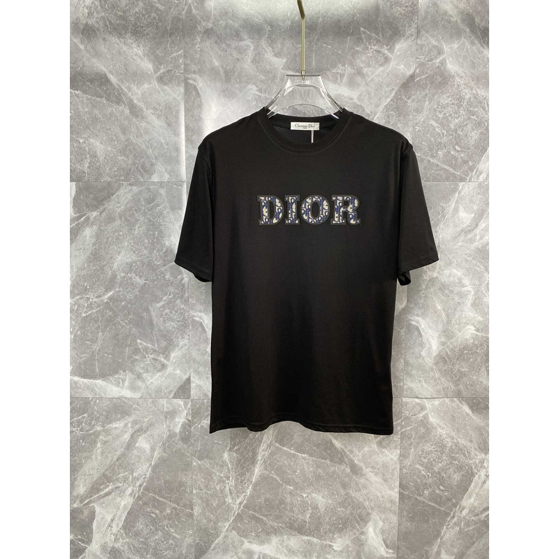 D*or cotton t-shirt black