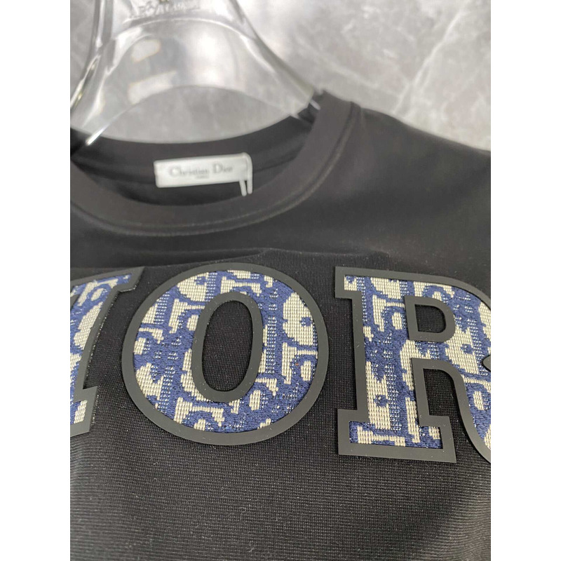 D*or cotton t-shirt black