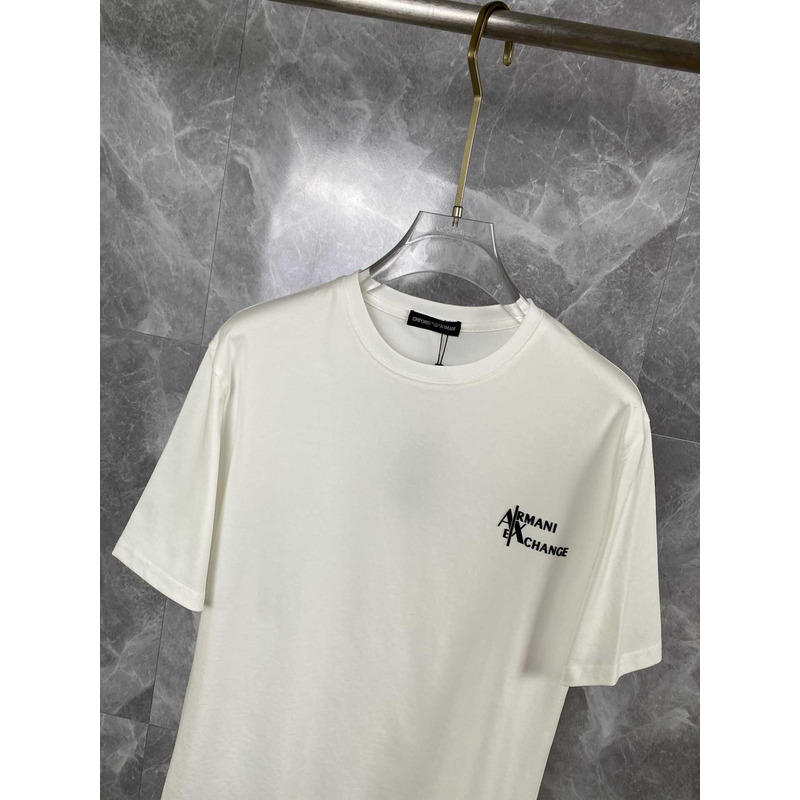 Armani Cotton T-Shirt White