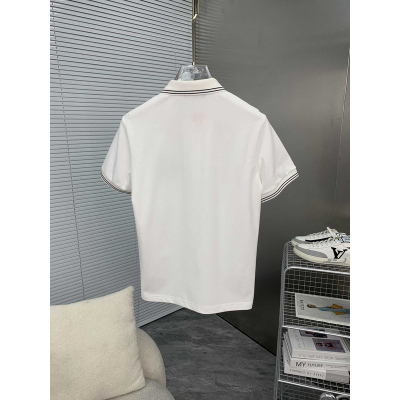 Dolce & Gabbana Cotton Polo Shirt White