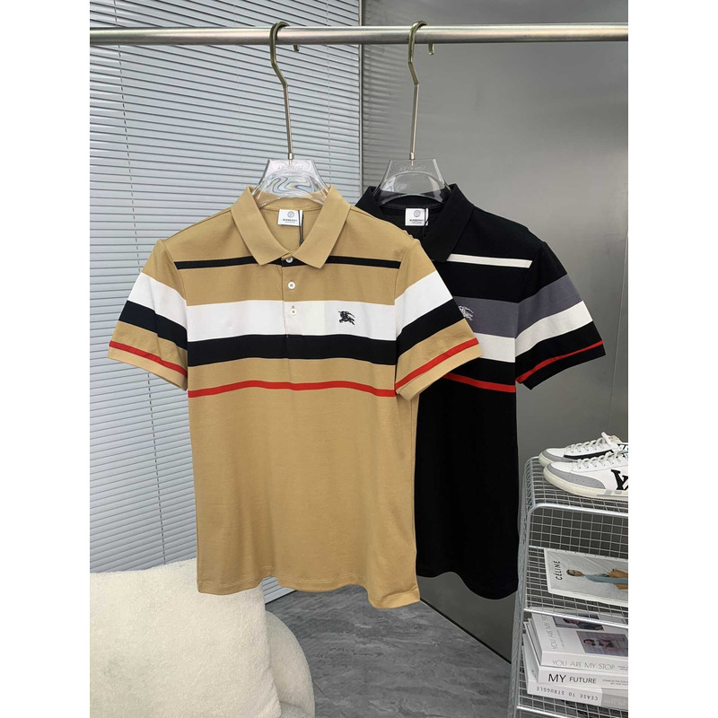 B**rry cotton polo shirt brown