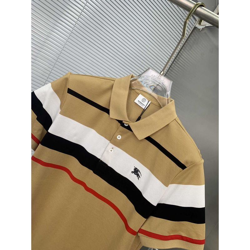 B**rry cotton polo shirt brown