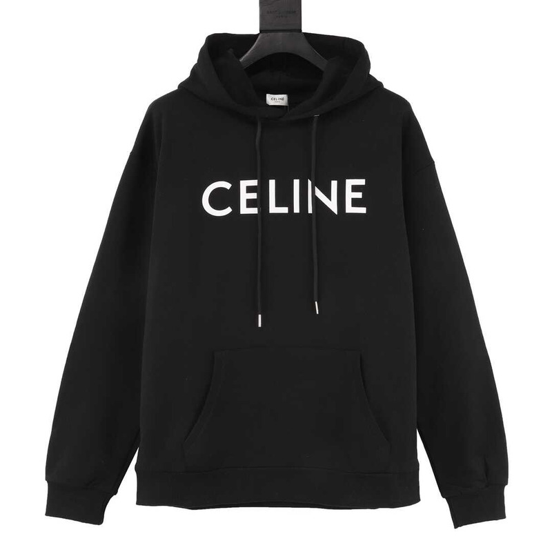 Ce**e loose hoodie in cotton black