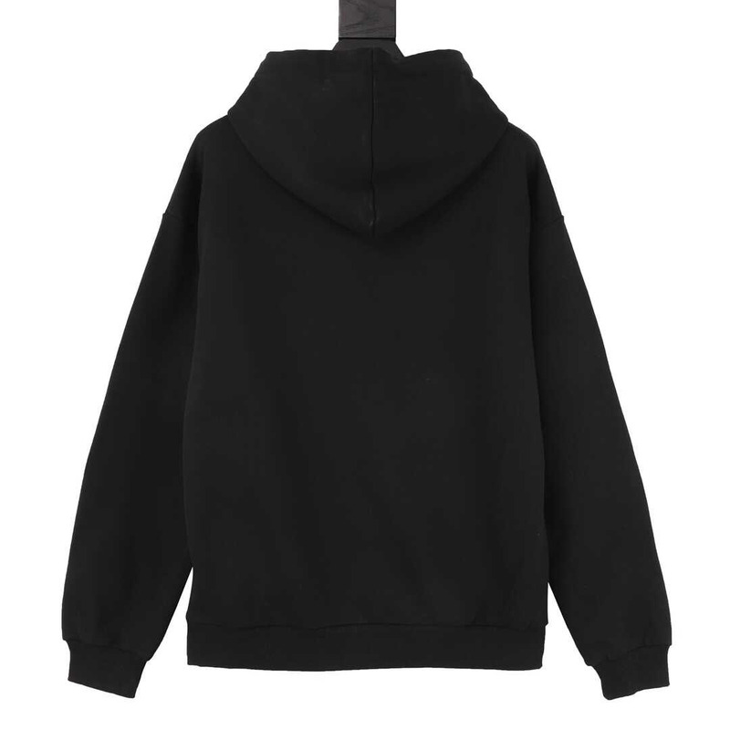 Ce**e loose hoodie in cotton black