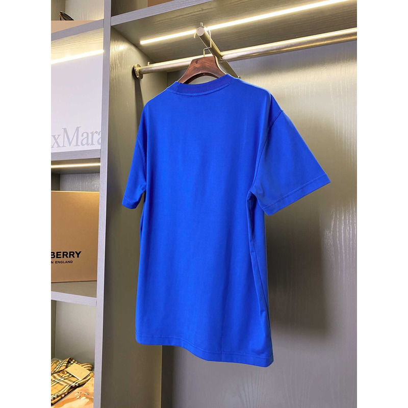 B**rry logo cotton t-shirt blue