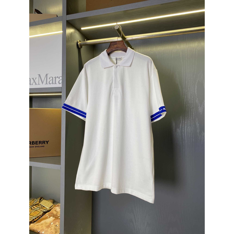 B**rry cotton polo shirt in chalk