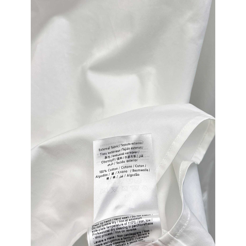 Valentino Cotton Popeline Top White