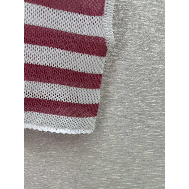 D*or logo knitwear tank top red