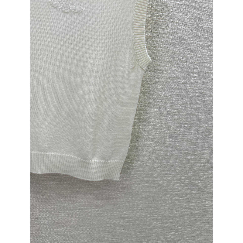 Ce**e logo tank top white