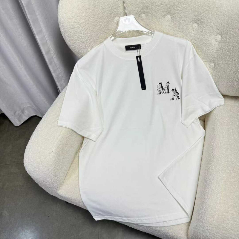 Amiri Cotton T-Shirt White