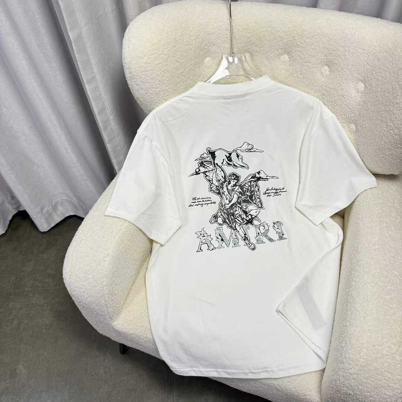 Amiri Cotton T-Shirt White