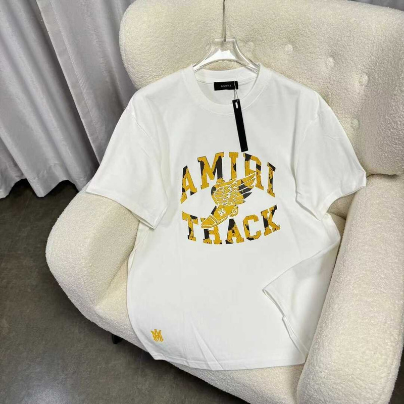 Amiri Track T-Shirt White