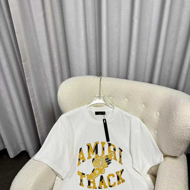 Amiri Track T-Shirt White