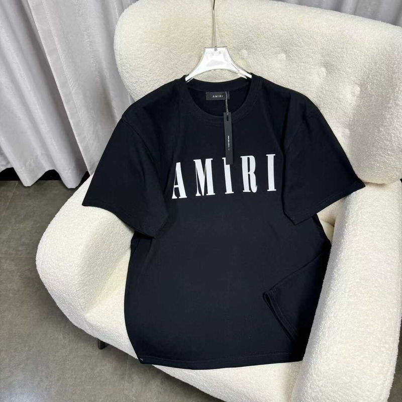 Amiri Cotton T Shirt Black