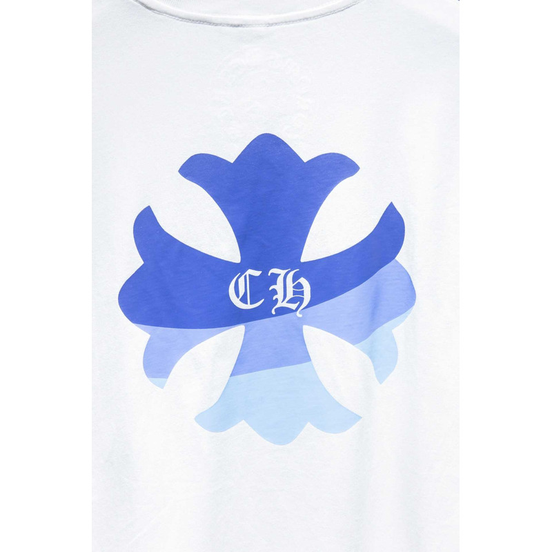 Chrome Heart Logo T-Shirt Cotton White