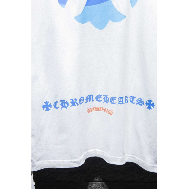 Chrome Heart Logo T-Shirt Cotton White