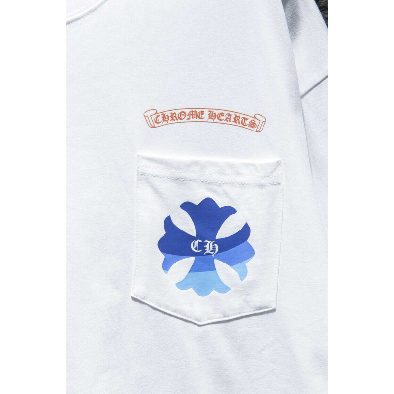 Chrome Heart Logo T-Shirt Cotton White