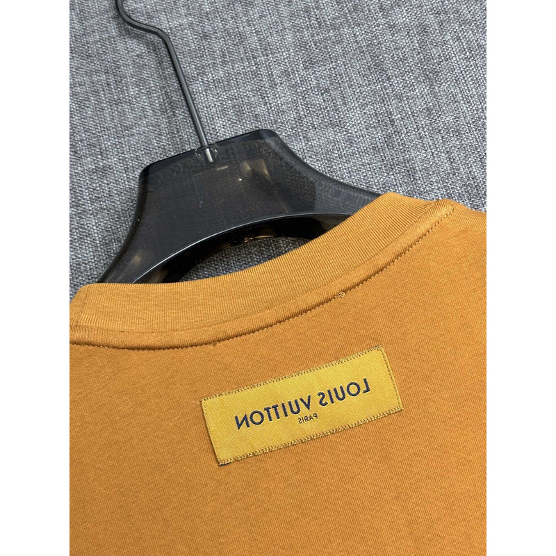 l**is V*t*n cotton t-shirt mustard