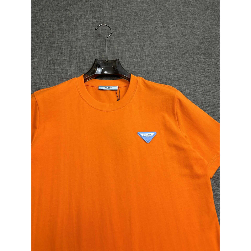 Pra*a cotton t-shirt luminous orange