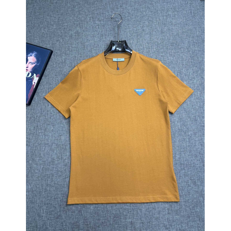 Pra*a cotton t-shirt  mustard