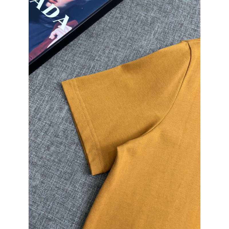 Pra*a cotton t-shirt  mustard