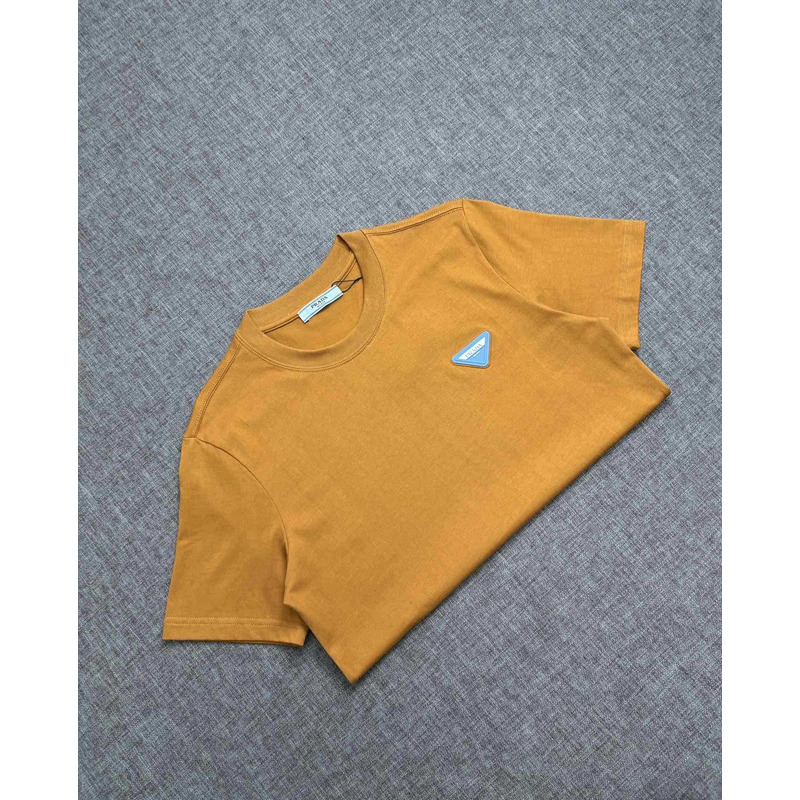 Pra*a cotton t-shirt  mustard