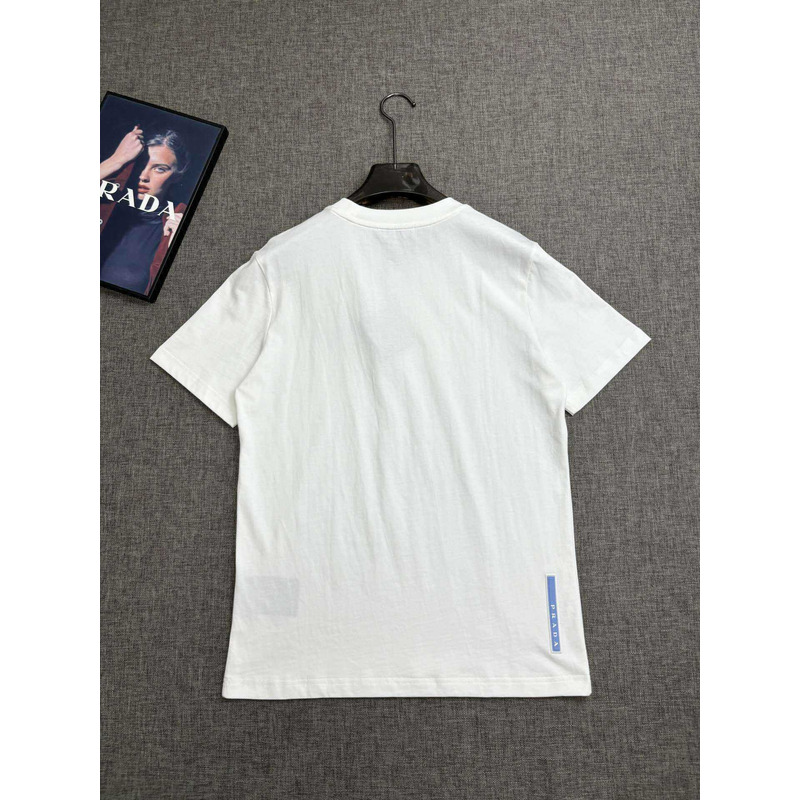 Pra*a cotton t-shirt white