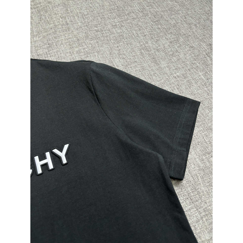 Givenchy Archetype Logo Print T-shirt Cotton Black