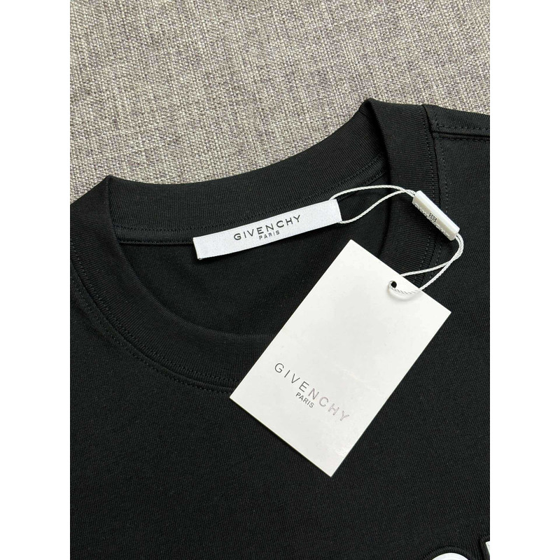 Givenchy Archetype Logo Print T-shirt Cotton Black