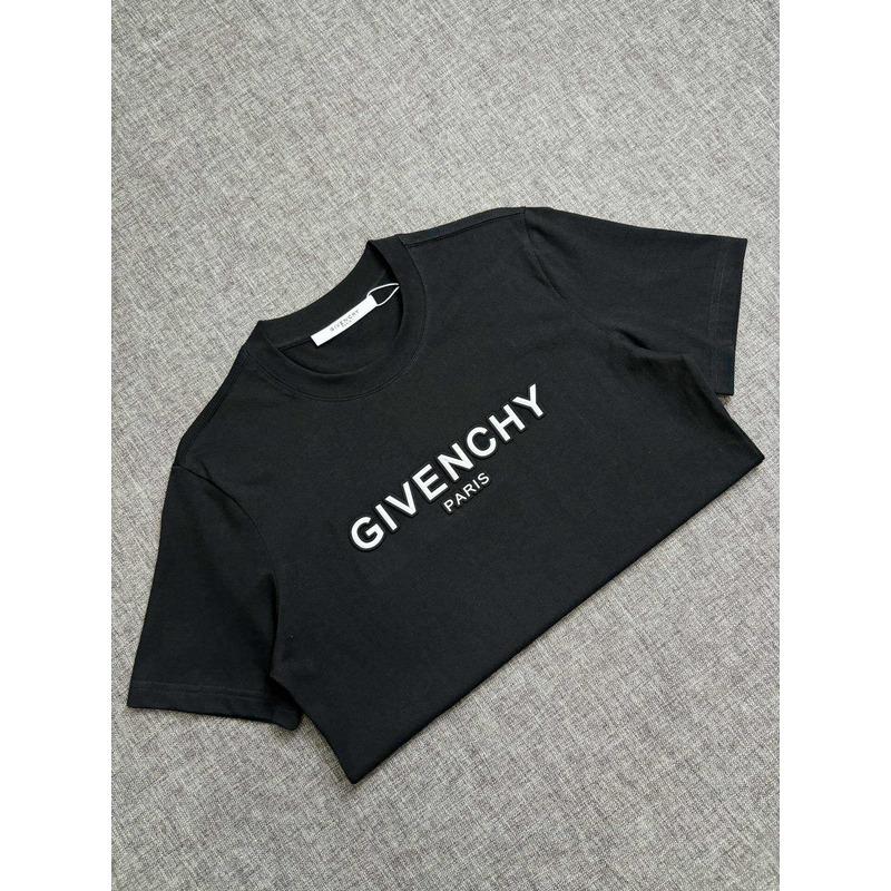 Givenchy Archetype Logo Print T-shirt Cotton Black