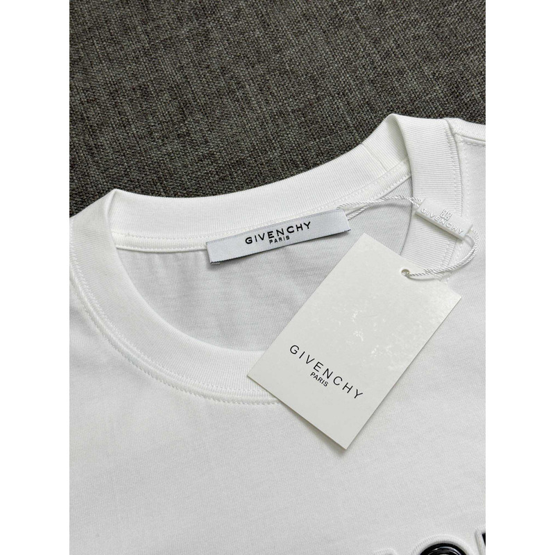 Givenchy Archetype Logo Print T-shirt Cotton White